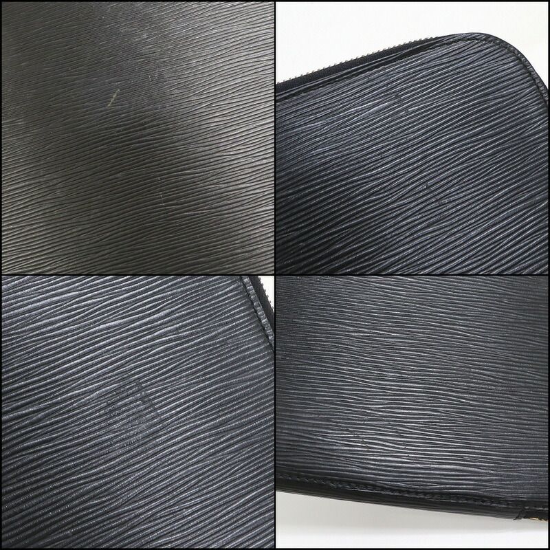 Louis Vuitton Posh Documan Clutch Epi Noir Black — view 6