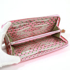 Hermes Azap Long Silk in Wallet Epsom Rose Confetti Silver Y-engraved — view 3