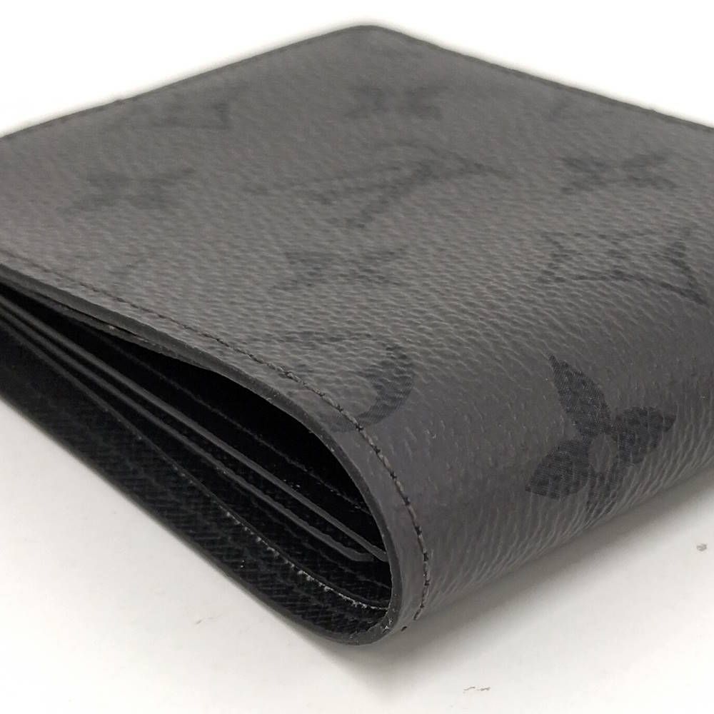 Louis Vuitton Portefeuille Calf Billfold Monogram Eclipse Wallet — view 4