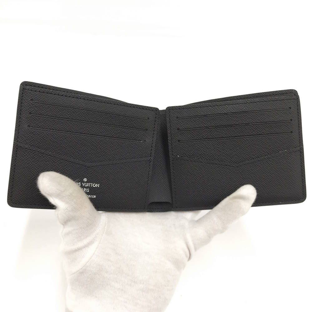 Louis Vuitton Portefeuille Calf Billfold Monogram Eclipse Wallet — view 2