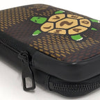 Louis Vuitton Double Phone Pouch Collaboration Shoulder Bag Damier Giant — view 4