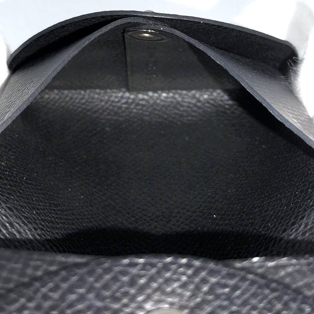 Hermes Bastia Epsom Coin Case Leather Black — view 8