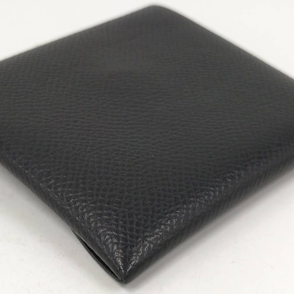 Hermes Bastia Epsom Coin Case Leather Black — view 6