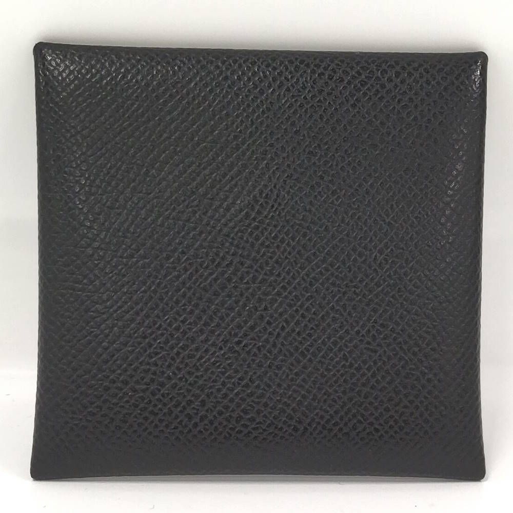 Hermes Bastia Epsom Coin Case Leather Black — view 3