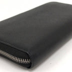 Prada Zip Around Wallet Leather Black — view 6