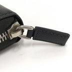 Prada Zip Around Wallet Leather Black — view 7