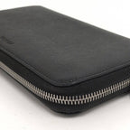 Prada Zip Around Wallet Leather Black — view 4