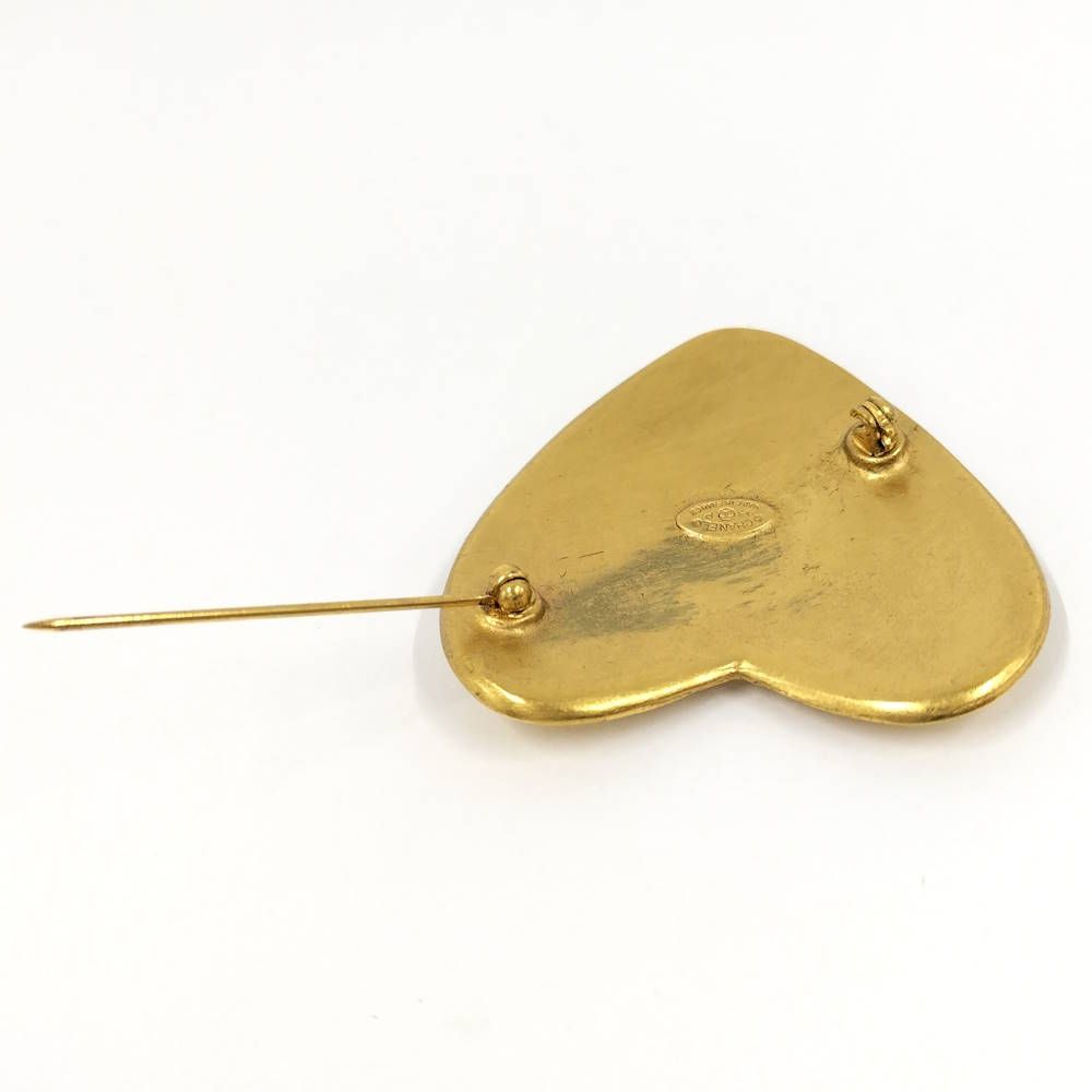 Chanel Brooch CC Gold — view 6