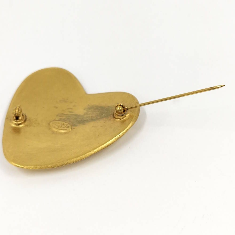 Chanel Brooch CC Gold — view 5