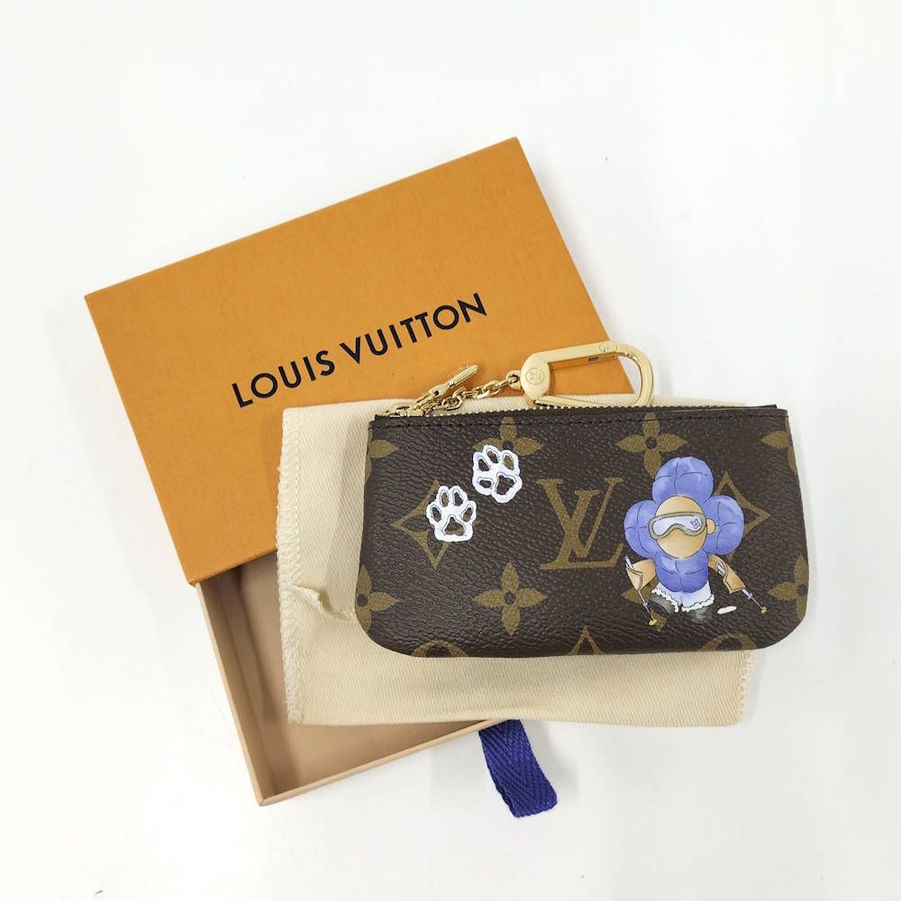 Louis Vuitton Pochette Cles Coin Case Monogram Vivienne Winter Holiday — view 7