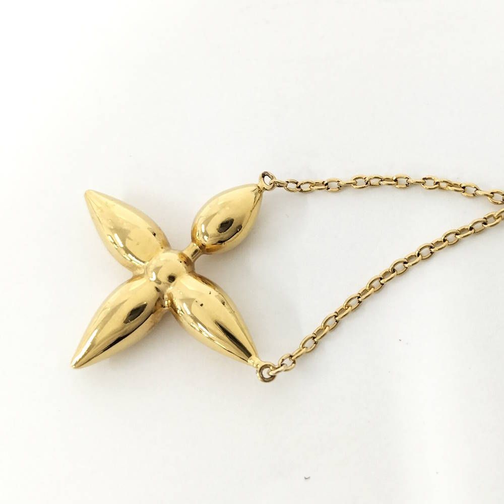 Louis Vuitton Collier Necklace Plated Gold — view 4