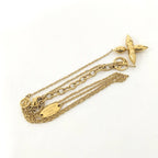 Louis Vuitton Collier Necklace Plated Gold — view 6
