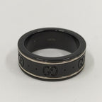 Gucci Icon Ring Ceramic Metal 18k White Gold — view 4