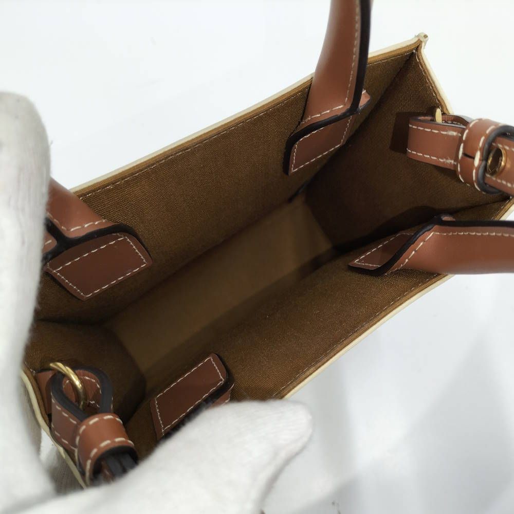 Celine Mini Vertical Cover 2-Way Bag Cream — view 8