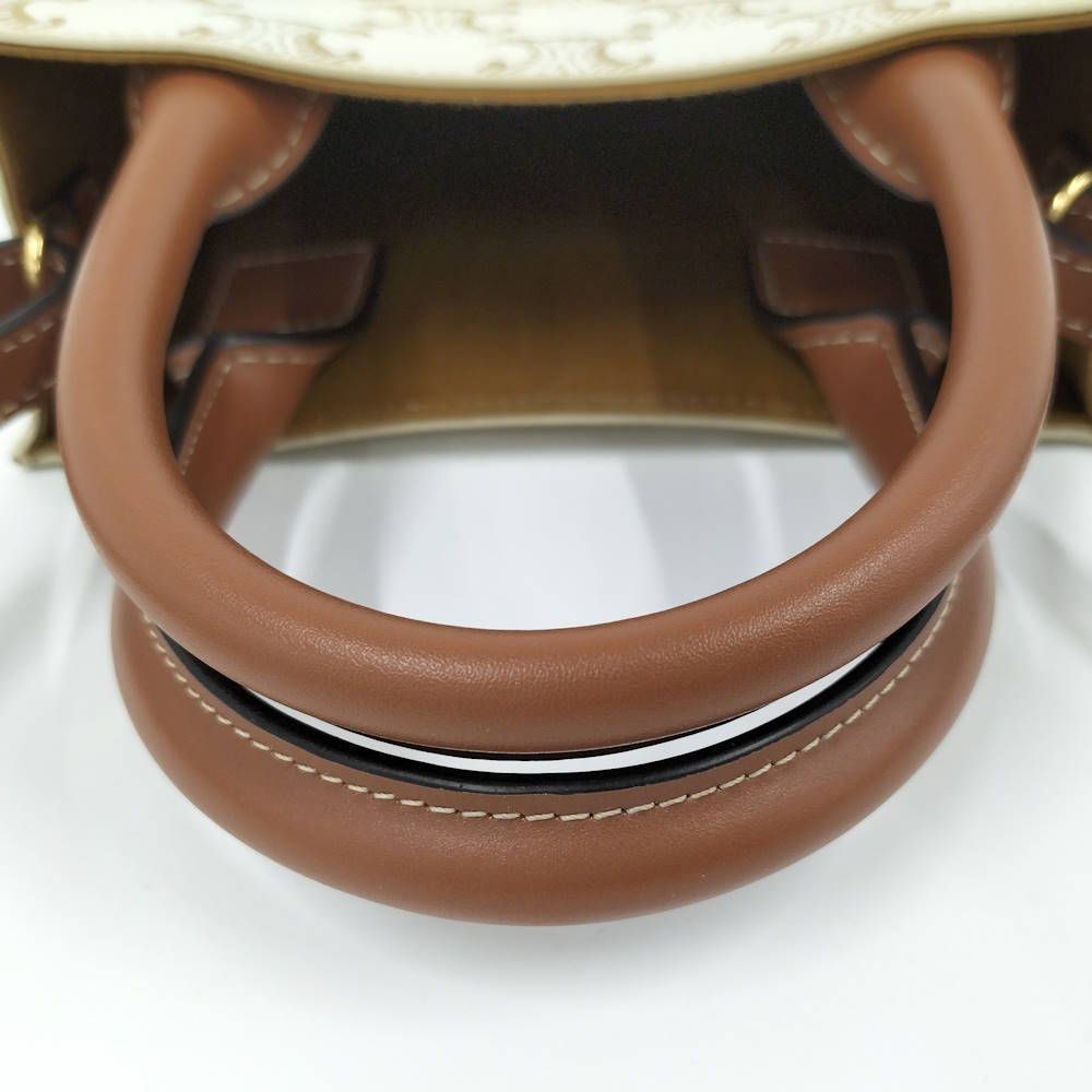 Celine Mini Vertical Cover 2-Way Bag Cream — view 6
