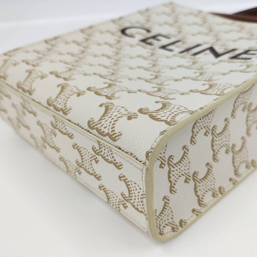 Celine Mini Vertical Cover 2-Way Bag Cream — view 3