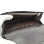 Bottega Veneta Bifold Wallet Intrecciato Leather Dark Brown — view 8