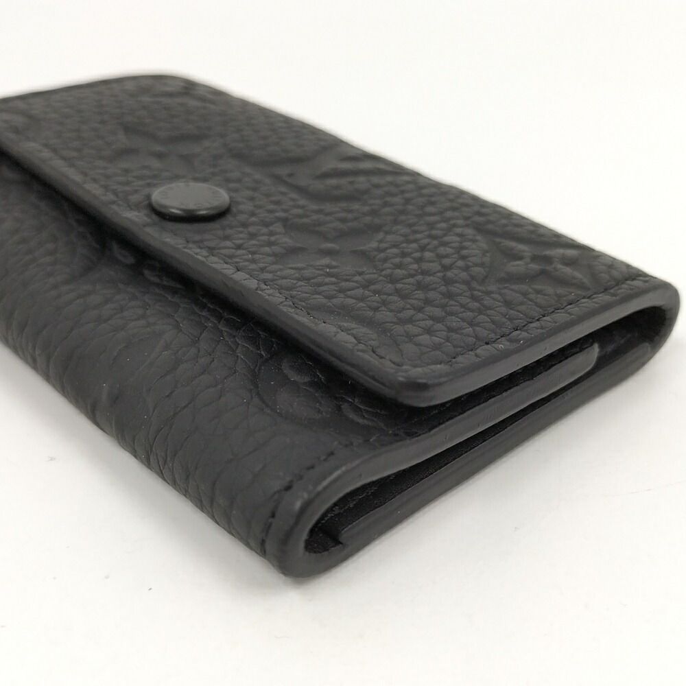 Louis Vuitton Multicles 6 Key Case Taurillon Noir Black Key Holder — view 5