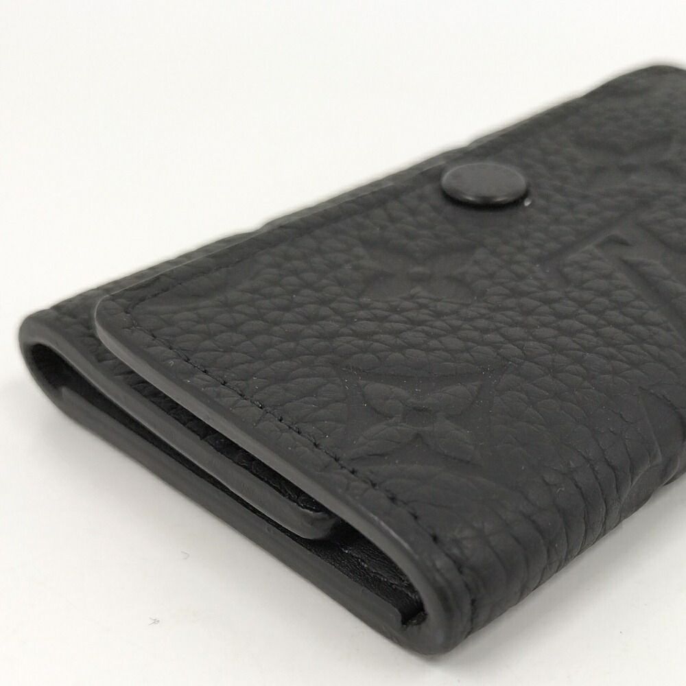 Louis Vuitton Multicles 6 Key Case Taurillon Noir Black Key Holder — view 6