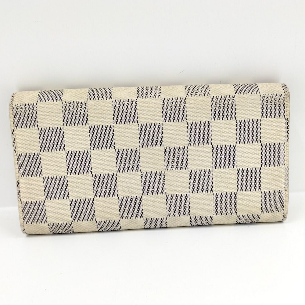 Louis Vuitton Portefeuille Sarah Bifold Wallet Damier Azur — view 3