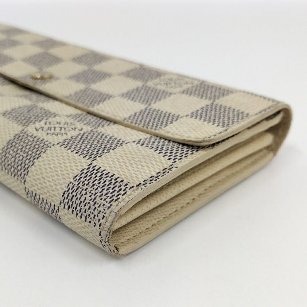 Louis Vuitton Portefeuille Sarah Bifold Wallet Damier Azur — view 5