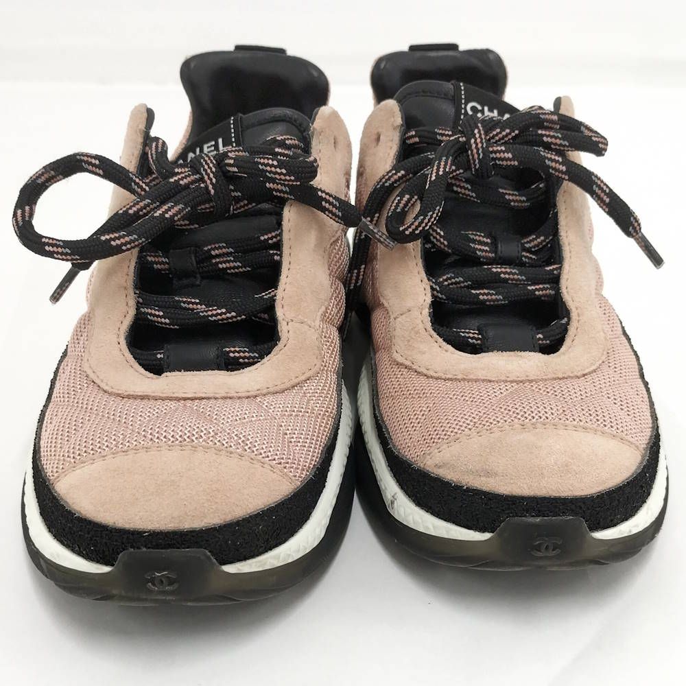 Chanel Sneakers Shoes Pink 38 — view 5
