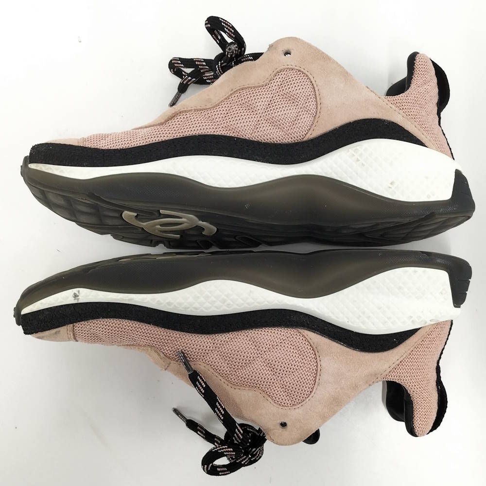 Chanel Sneakers Shoes Pink 38 — view 4
