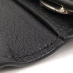 Gucci 6 Key Case Leather Black Silver 0416 Key Holder — view 7