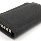 Gucci 6 Key Case Leather Black Silver 0416 Key Holder — view 3