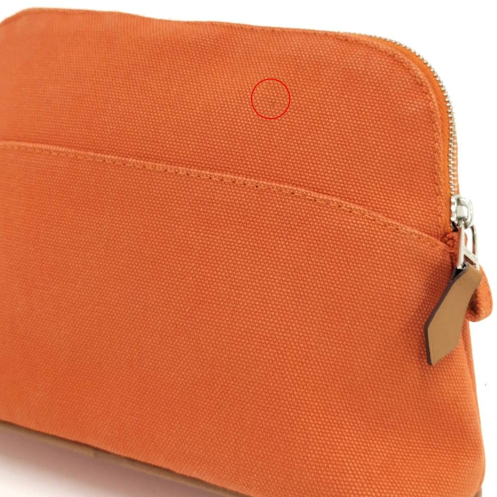 Hermes Bolide Pouch Mini 20 Cotton Orange — view 6