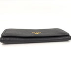 Prada Vitello Daino Wallet Leather Black — view 7