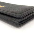 Prada Vitello Daino Wallet Leather Black — view 5