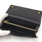 Prada Vitello Daino Wallet Leather Black — view 2