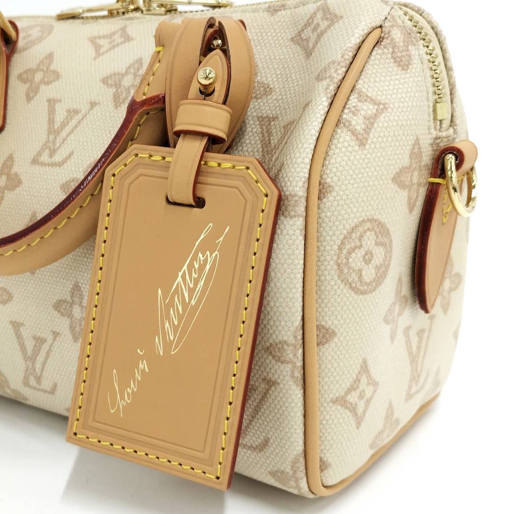 Louis Vuitton Speedy Bandouliere 20 2-Way Shoulder Handbag Monogram Origin — view 7