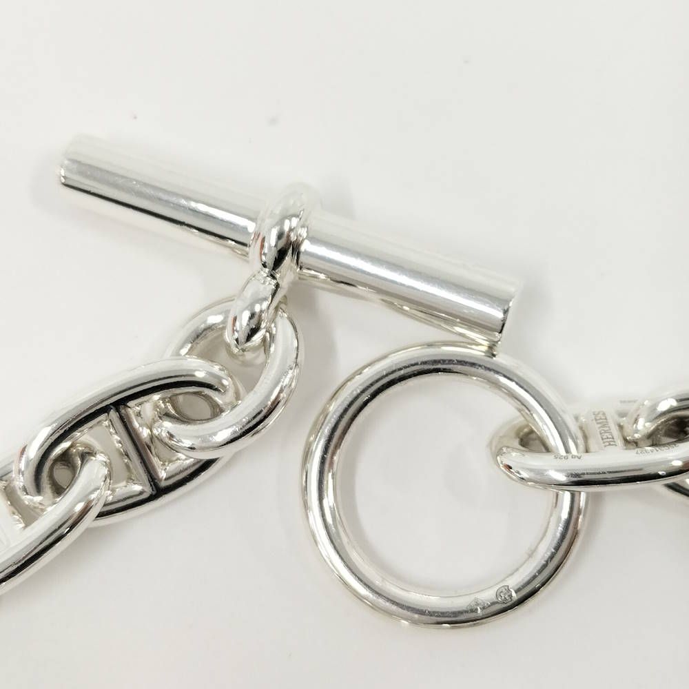 Hermes Bracelet Chaine D'ancre MM Silver — view 8