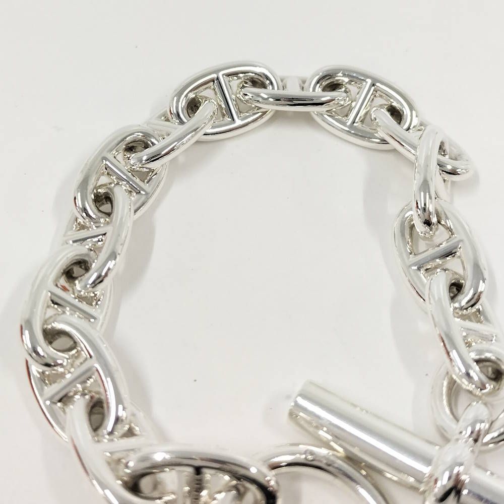 Hermes Bracelet Chaine D'ancre MM Silver — view 7
