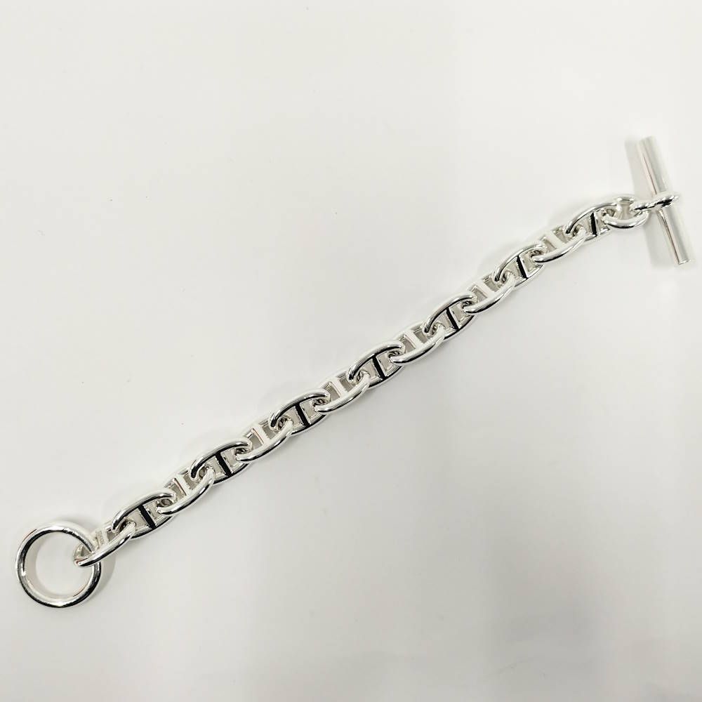 Hermes Bracelet Chaine D'ancre MM Silver — view 6