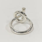 Hermes Ring Echappee Silver 53 — view 4
