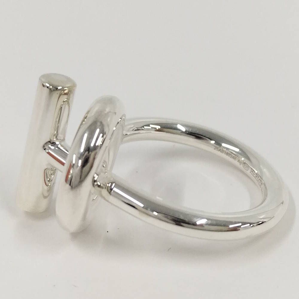 Hermes Ring Echappee Silver 53 — view 2