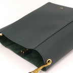 Celine Sangles Small Bucket Shoulder Bag Leather Green — view 3