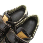 Louis Vuitton Monogram Sneakers Low Cut Velcro Logo Shoes 35.5 Brown — view 6