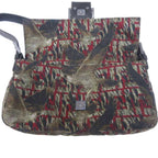 Fendi Mamma Bucket Shoulder Bag Bird Print Zucca Pattern Logo Leather Hawk — view 8