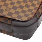 Louis Vuitton Damier Bastille Crossbody Shoulder Bag Brown Leather — view 4
