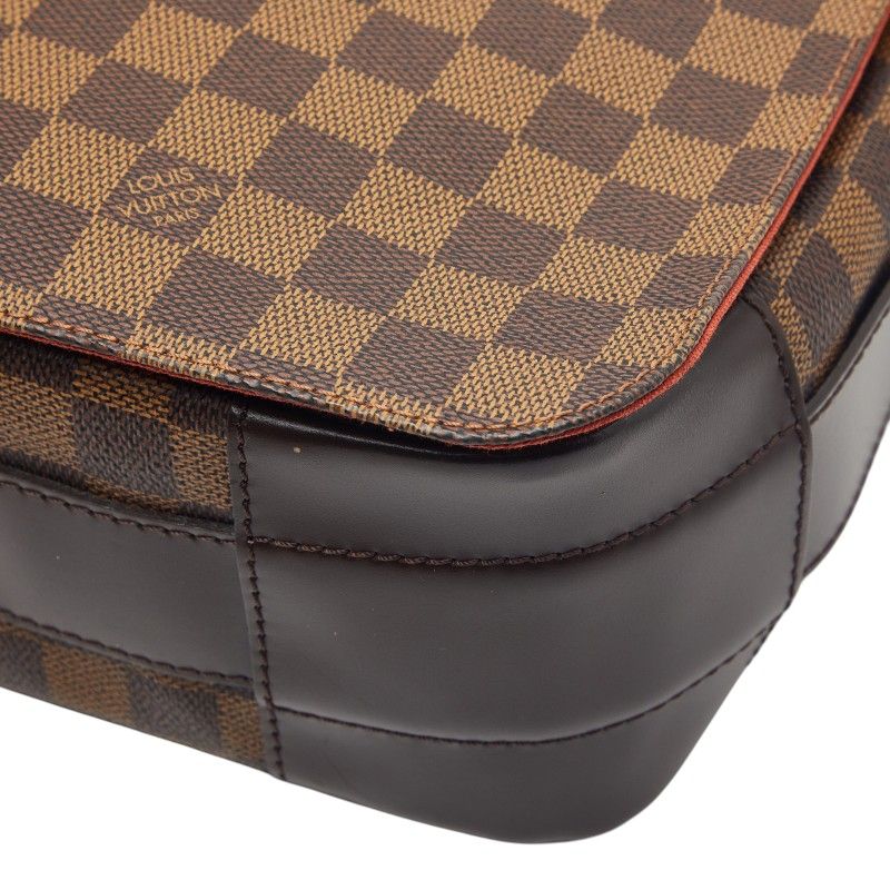 Louis Vuitton Damier Bastille Crossbody Shoulder Bag Brown Leather — view 4