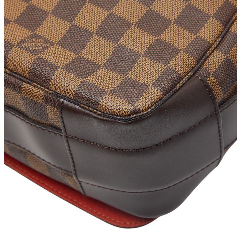 Louis Vuitton Damier Bastille Crossbody Shoulder Bag Brown Leather — view 6