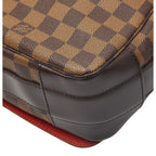Louis Vuitton Damier Bastille Crossbody Shoulder Bag Brown Leather — view 6