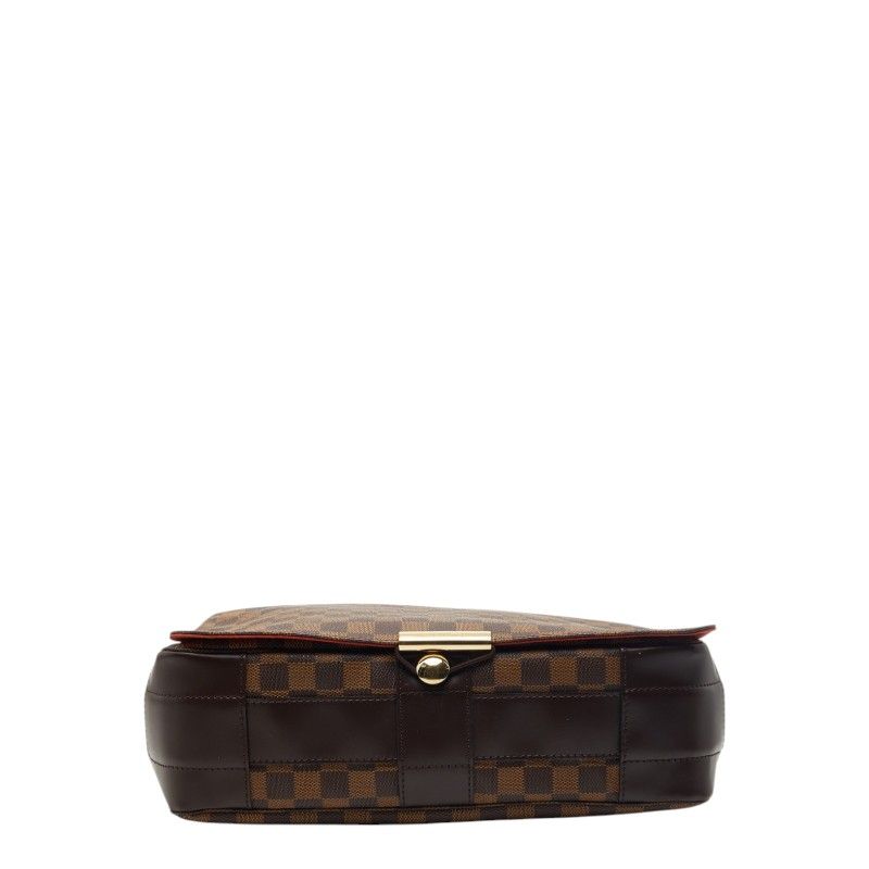 Louis Vuitton Damier Bastille Crossbody Shoulder Bag Brown Leather — view 3