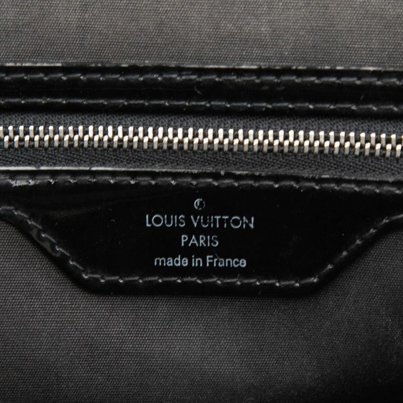 Louis Vuitton Epi Electric MM 2-Way Shoulder Bag Noir Black Patent Leather — view 5
