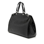Louis Vuitton Epi Electric MM 2-Way Shoulder Bag Noir Black Patent Leather — view 2