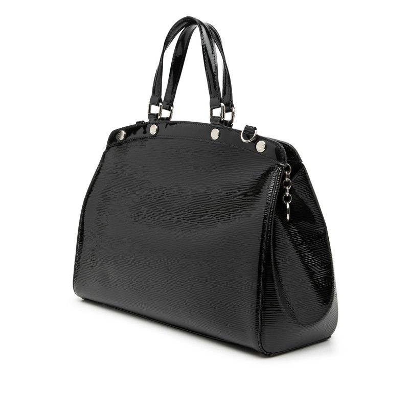 Louis Vuitton Epi Electric MM 2-Way Shoulder Bag Noir Black Patent Leather — view 2